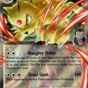 Team Rocket’s Persian ex 218 Holofoil SV: Scarlet & Violet Promo Cards