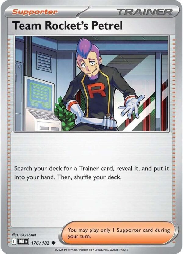 Team Rocket’s Petrel 176/182 Normal SV10: Destined Rivals