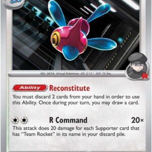 Team Rocket’s Porygon-Z 155/182 Reverse Holofoil SV10: Destined Rivals
