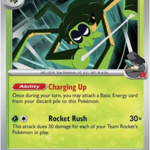 Team Rocket’s Spidops 020/182 Reverse Holofoil SV10: Destined Rivals