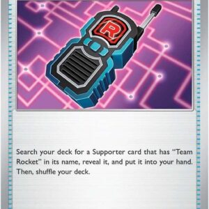 Team Rocket’s Transceiver 178/182 Normal SV10: Destined Rivals