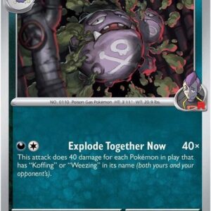 Team Rocket’s Weezing 126/182 Normal SV10: Destined Rivals