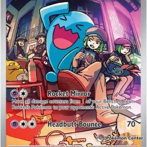 Team Rocket’s Wobbuffet (Pokemon Center Exclusive) 203 Holofoil SV: Scarlet & Violet Promo Cards Team Rocket’s Wobbuffet (Pokemon Center Exclusive) 203 Holofoil SV: Scarlet & Violet Promo Cards