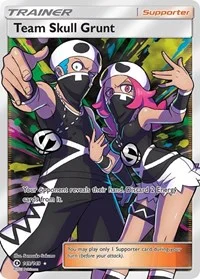 Team Skull Grunt (Full Art) | 149/149 | Holofoil | SM Base Set
