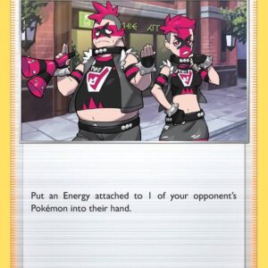 Team Yell Grunt 184/202 Reverse Holofoil SWSH01: Sword & Shield Base Set