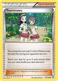 Teammates | 141/160 | Reverse Holofoil | XY - Primal Clash