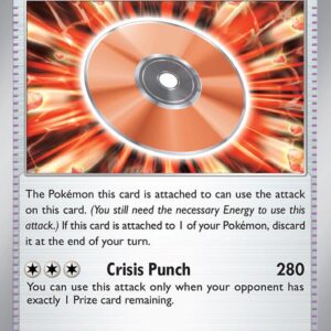 Technical Machine: Crisis Punch 090/091 Normal SV: Paldean Fates