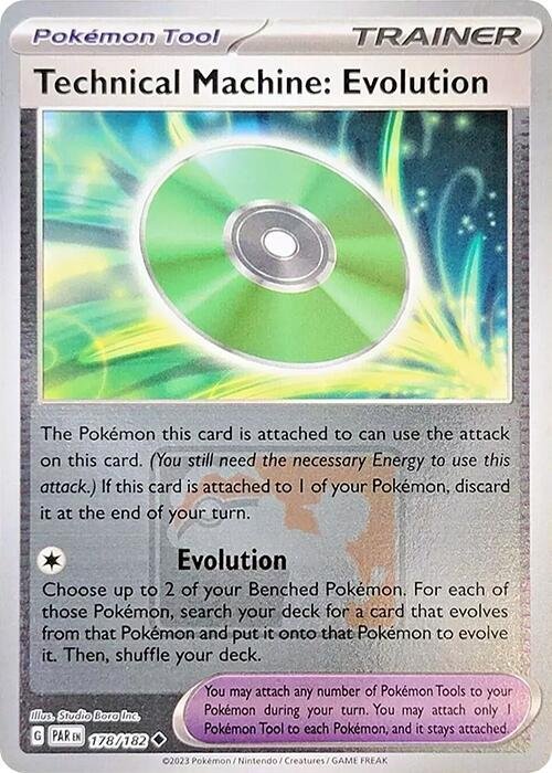 Technical Machine: Evolution 178/182 (League Promo) Reverse Holofoil League & Championship Cards