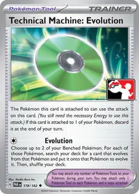 Technical Machine: Evolution | 178/182 | Holofoil | Prize Pack Series Cards