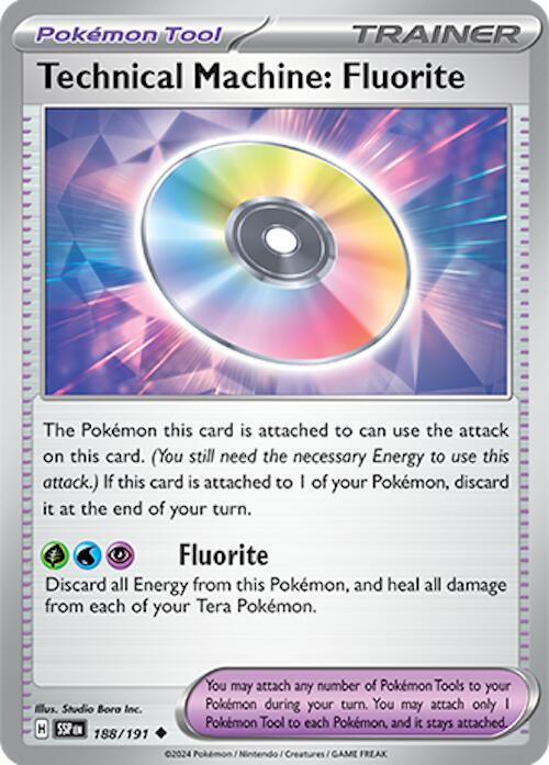 Technical Machine: Fluorite 188/191 Normal SV08: Surging Sparks