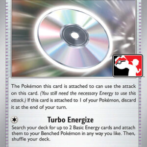 Technical Machine: Turbo Energize 179/182 Holofoil Prize Pack Series Cards