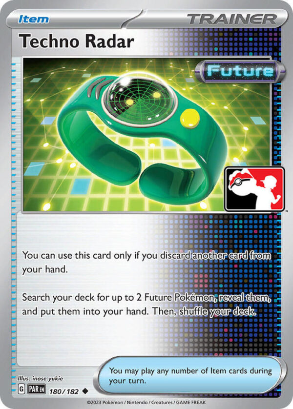 Techno Radar 180/182 Normal Prize Pack Series Cards