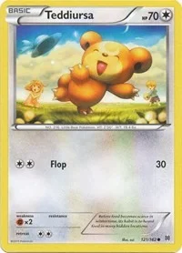 Teddiursa | 121/162 | Normal | XY - BREAKthrough