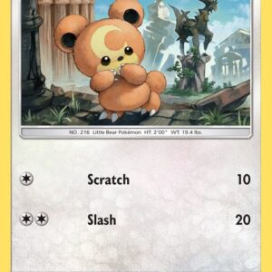 Teddiursa 171/236 Reverse Holofoil SM – Cosmic Eclipse Teddiursa 171/236 Reverse Holofoil SM – Cosmic Eclipse
