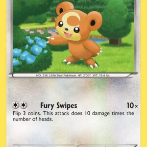 Teddiursa 75/101 Reverse Holofoil Plasma Blast
