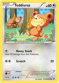 Teddiursa | RC15/RC25 | Holofoil | Legendary Treasures: Radiant Collection