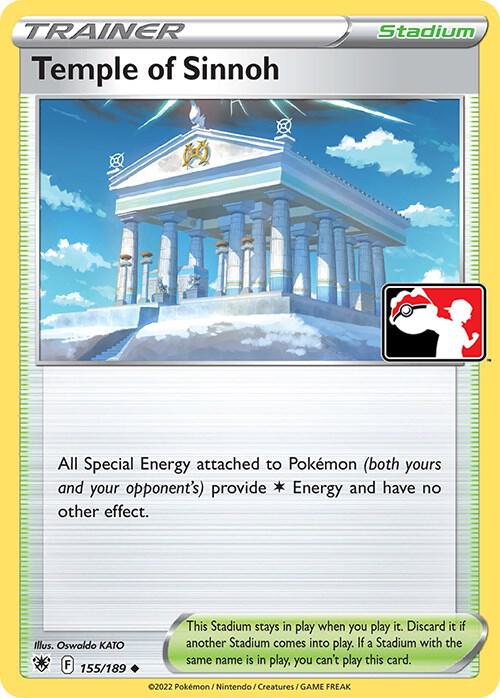 Temple of Sinnoh 155/189 Normal Prize Pack Series Cards