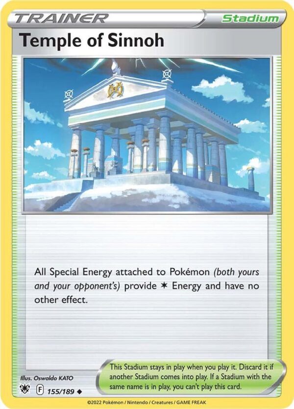 Temple of Sinnoh 155/189 Normal SWSH10: Astral Radiance