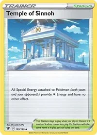 Temple of Sinnoh | 155/189 | Reverse Holofoil | SWSH10: Astral Radiance