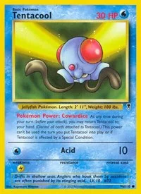 Tentacool | 096/110 | Reverse Holofoil | Legendary Collection