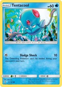 Tentacool | 23/145 | Reverse Holofoil | SM - Guardians Rising