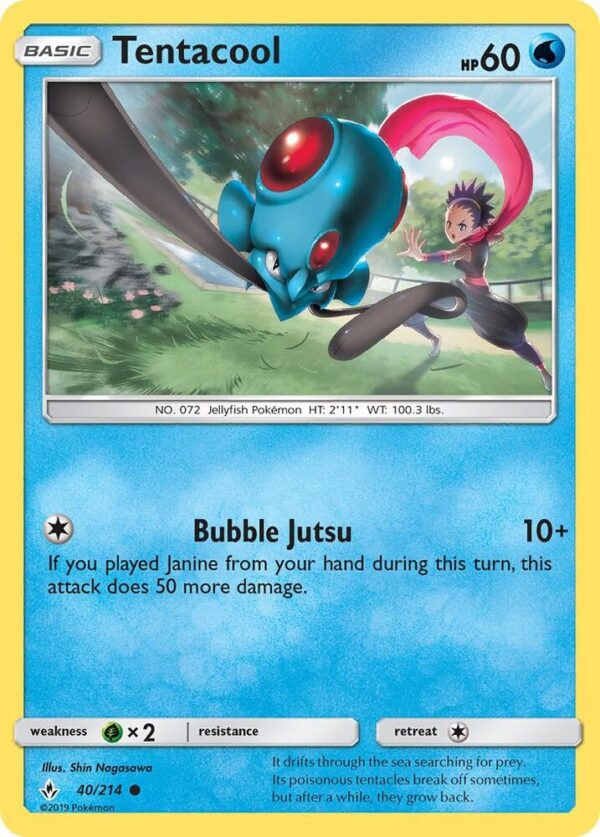 Tentacool 40/214 Normal SM – Unbroken Bonds