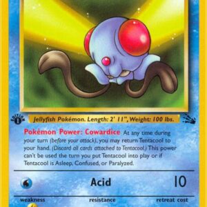 Tentacool 56/62 1st Edition Fossil Tentacool 56/62 1st Edition Fossil