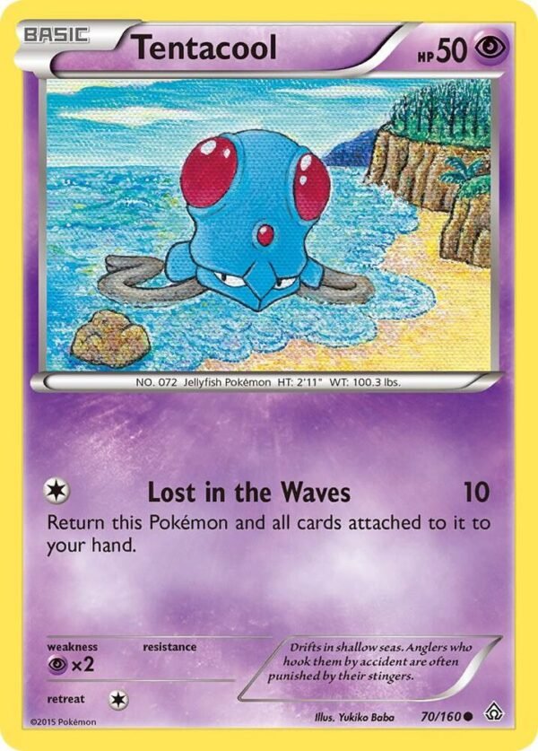 Tentacool 70/160 Normal XY – Primal Clash Tentacool 70/160 Normal XY – Primal Clash