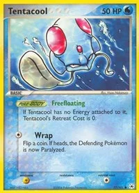 Tentacool | 77/101 | Reverse Holofoil | Hidden Legends