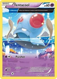 Tentacool (Alpha) | 71/160 | Reverse Holofoil | XY - Primal Clash