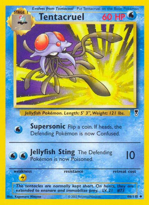Tentacruel 066/110 Reverse Holofoil Legendary Collection