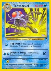 Tentacruel | 066/110 | Reverse Holofoil | Legendary Collection