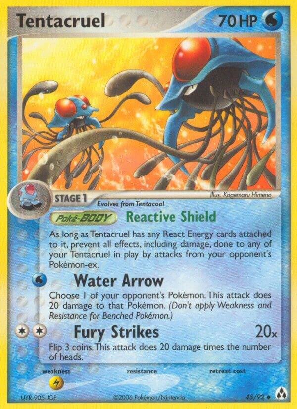 Tentacruel 45/92 Normal Legend Maker