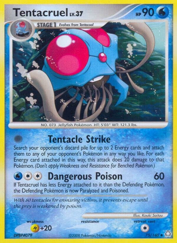 Tentacruel 75/146 Reverse Holofoil Legends Awakened