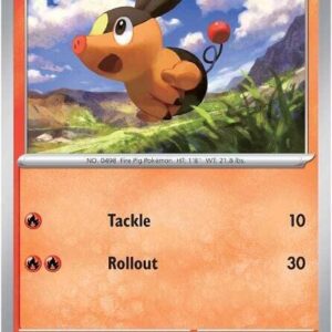 Tepig 011/086 Reverse Holofoil SV: White Flare