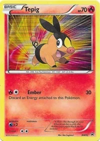 Tepig (BW02) | Holofoil | Black and White Promos