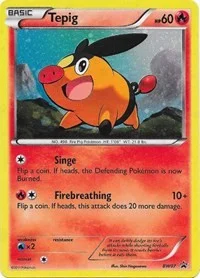 Tepig | BW07 | Holofoil | Black and White Promos