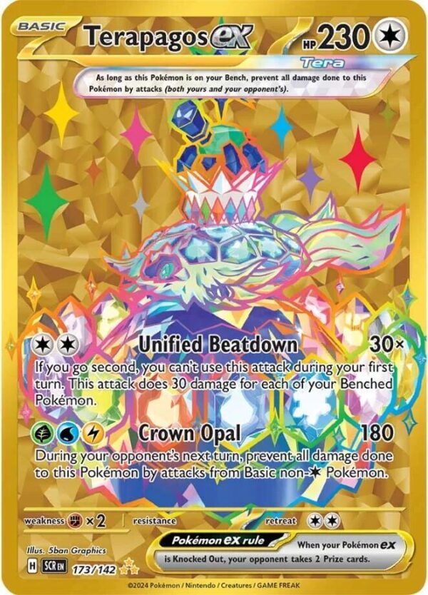 Terapagos ex 173/142 Holofoil SV07: Stellar Crown