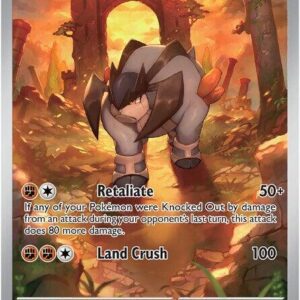 Terrakion 135/086 Holofoil SV: White Flare