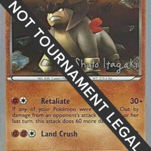 Terrakion 2012 (Shuto Itagaki) 73/101 Normal World Championship Decks