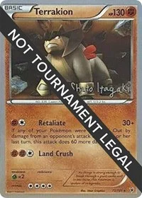 Terrakion | 2012 (Shuto Itagaki) | 73/101 | Normal | World Championship Decks