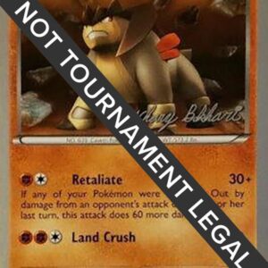Terrakion 2012 (Zachary Bokhari) 73/101 Normal World Championship Decks