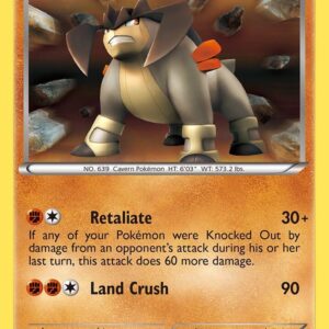 Terrakion 73/101 Holofoil Noble Victories