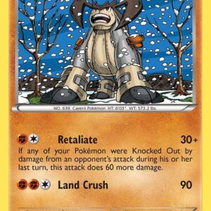 Terrakion 84/113 Reverse Holofoil Legendary Treasures
