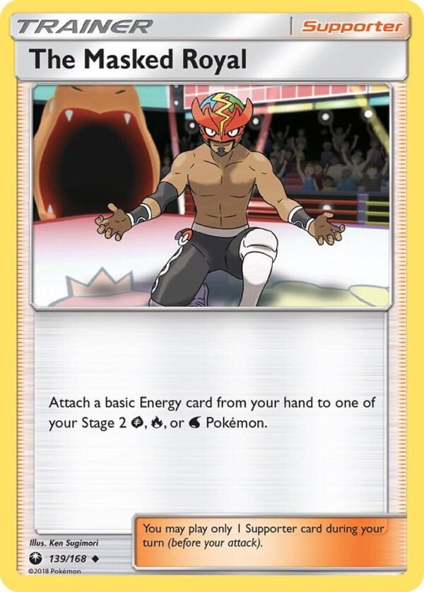 The Masked Royal 139/168 Normal SM – Celestial Storm