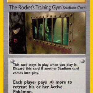 The Rocket’s Training Gym 104/132 1st Edition Gym Heroes