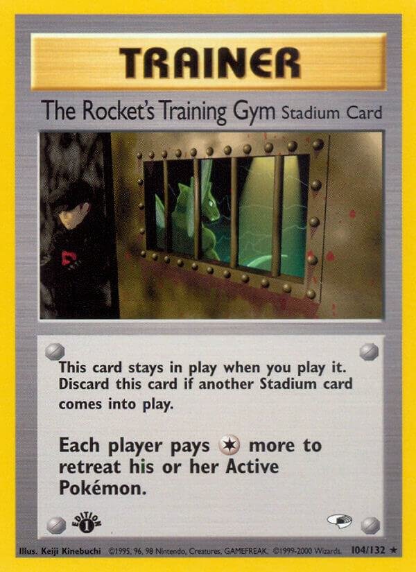 The Rocket’s Training Gym 104/132 Unlimited Gym Heroes The Rocket’s Training Gym 104/132 Unlimited Gym Heroes