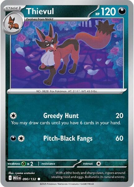 Thievul 090/132 Normal ME01: Mega Evolution