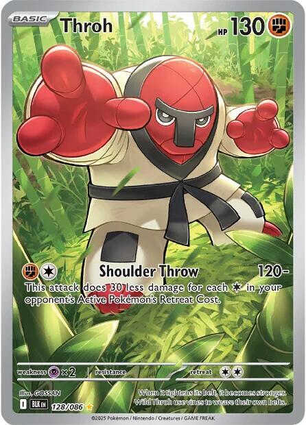 Throh 128/086 Holofoil SV: Black Bolt