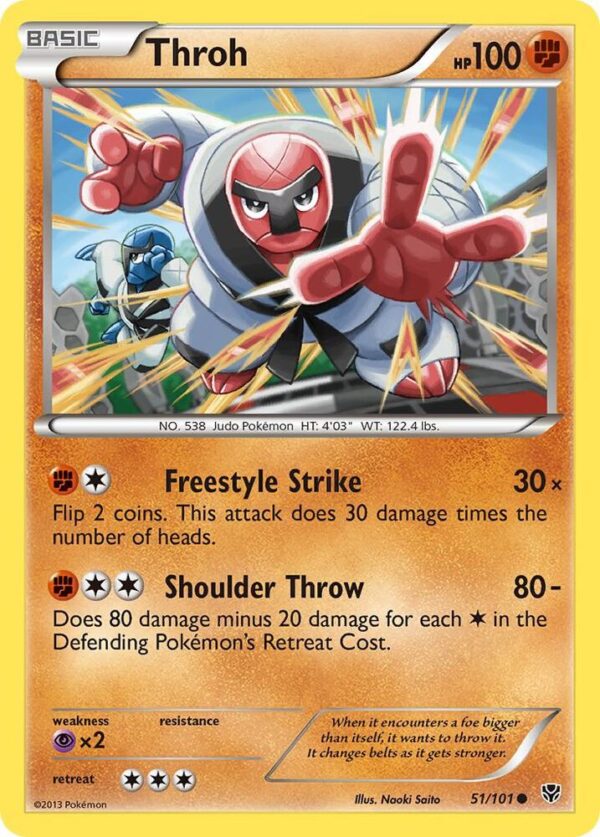 Throh 51/101 Reverse Holofoil Plasma Blast Throh 51/101 Reverse Holofoil Plasma Blast